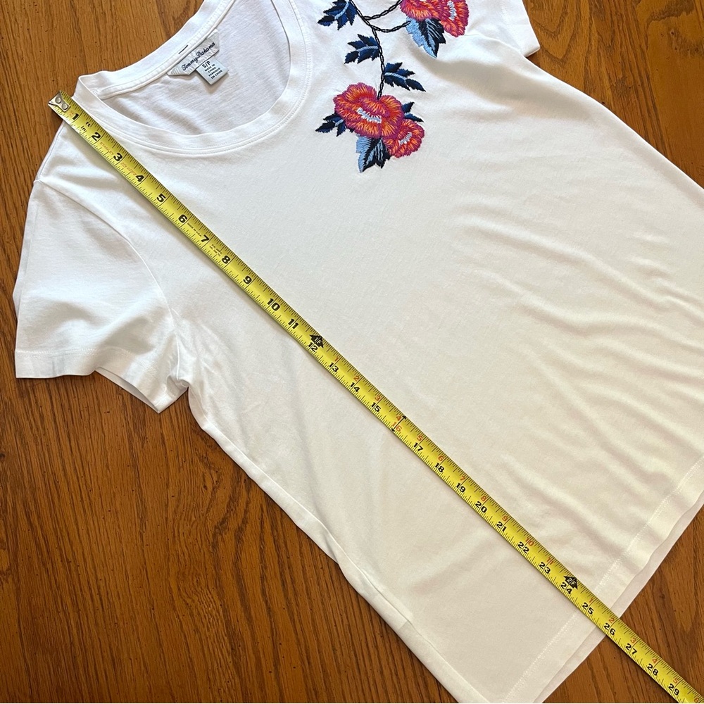 Tommy Bahama Embroidered Short Sleeve Tee M - Picture 4 of 9